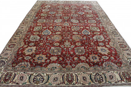 Klassischer Vintage-Teppich Tabriz in 390x260 (3 / 5)