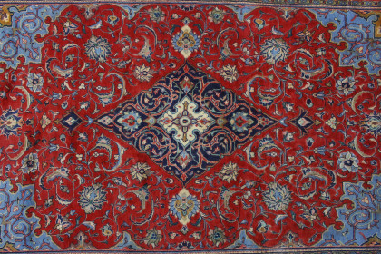 Traditional Vintage Rug Sarough in 310x200 (7 / 7)
