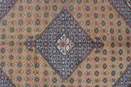 Traditional Vintage Rug Tabriz in 280x200 (6 / 8)