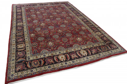 Klassischer Vintage-Teppich Mashad in 360x250 (3 / 8)