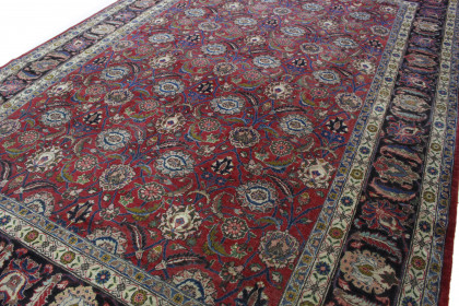 Klassischer Vintage-Teppich Mashad in 360x250 (6 / 8)