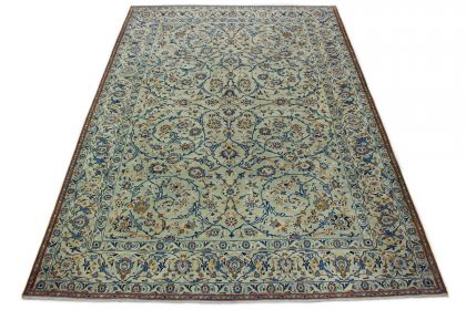 Klassischer Teppich Kashan in 380x260 (1 / 9)