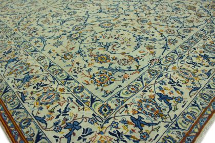 Klassischer Teppich Kashan in 380x260 (8 / 9)