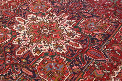 Klassischer Teppich Heriz in 400x270 (4 / 8)