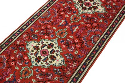 Klassischer Teppich Heriz Läufer in 310x80 (3 / 6)
