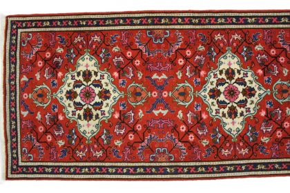 Klassischer Teppich Heriz Läufer in 310x80 (4 / 6)