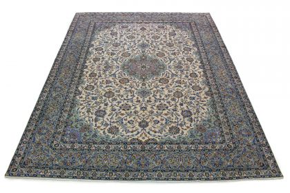 Klassischer Teppich Kashan in 410x320 (1 / 8)