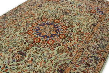 Klassischer Teppich Kashan in 300x200 (3 / 9)