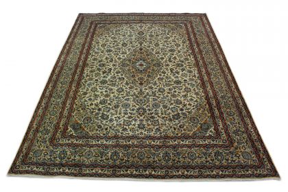 Klassischer Teppich Kashan in 400x300 (1 / 10)