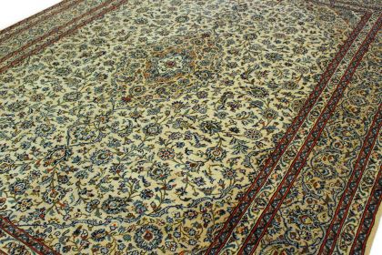 Klassischer Teppich Kashan in 400x300 (3 / 10)