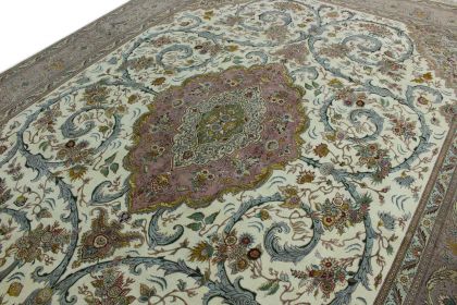 Traditional Rug Tabriz in 410x300 (4 / 14)