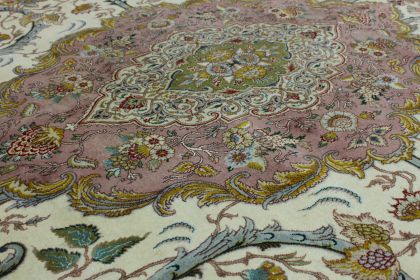 Traditional Rug Tabriz in 410x300 (11 / 14)