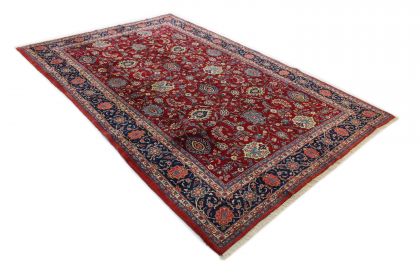 Traditional Rug Kashan in 380x250 (3 / 9)