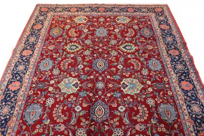 Traditional Rug Kashan in 380x250 (7 / 9)