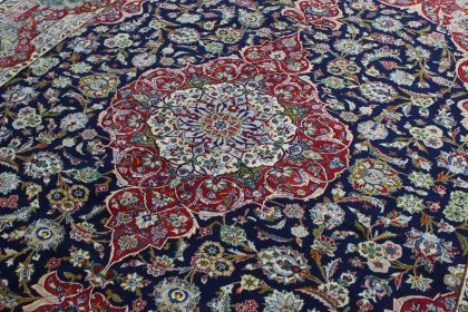 Traditional Rug Kashan in 390x300 (4 / 8)