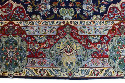 Traditional Rug Kashan in 390x300 (5 / 8)