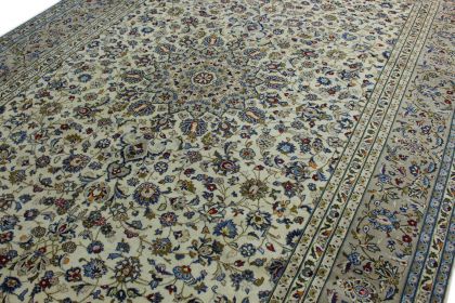Klassischer Teppich Kashan in 350x250 (5 / 9)