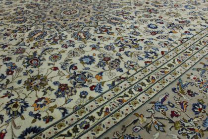 Klassischer Teppich Kashan in 350x250 (8 / 9)