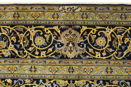 Traditional Rug Kashan in 380x290 (2 / 6)