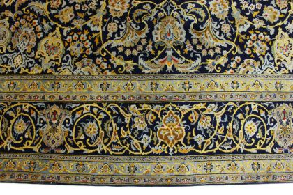 Traditional Rug Kashan in 380x290 (5 / 6)