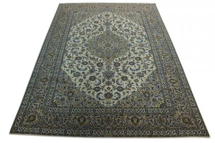 Klassischer Teppich Kashan in 390x280