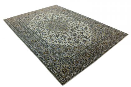 Klassischer Teppich Kashan in 390x280 (3 / 9)