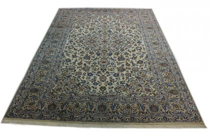 Klassischer Teppich Kashan in 400x300