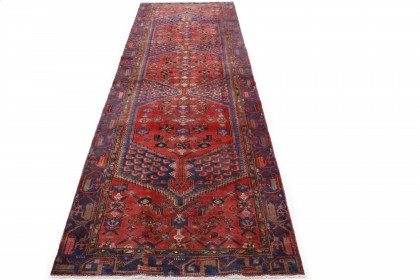 Klassischer Vintage Teppich Azerbajan Laufer In 390x130 1201