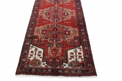 Klassischer Vintage-Teppich Azerbajan Läufer in 320x110 (3 / 5)