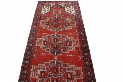 Klassischer Vintage-Teppich Azerbajan Läufer in 320x110 (4 / 5)