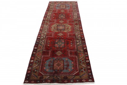 Klassischer Vintage-Teppich Azerbajan Läufer in 330x110 (1 / 6)