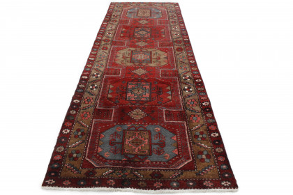 Klassischer Vintage-Teppich Azerbajan Läufer in 330x110 (2 / 6)