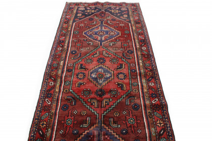 Klassischer Vintage-Teppich Azerbajan Läufer in 300x110 (4 / 5)