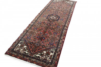 Klassischer Vintage-Teppich Hamadan Läufer in 300x100 (2 / 5)