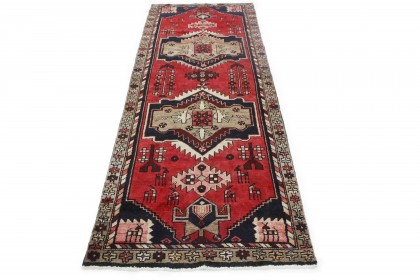 Klassischer Vintage-Teppich Azerbajan Läufer in 290x110