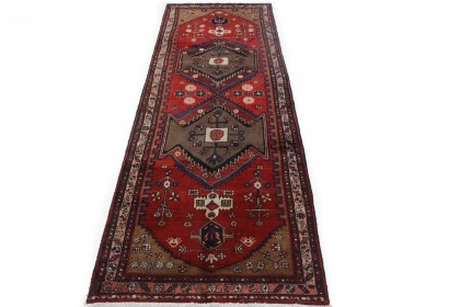 Klassischer Vintage-Teppich Azerbajan Läufer in 310x110 (1 / 5)