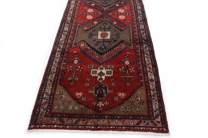 Klassischer Vintage-Teppich Azerbajan Läufer in 310x110 (5 / 5)