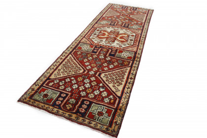 Traditional Vintage Rug Azerbajan Runner in 280x90 (3 / 5)