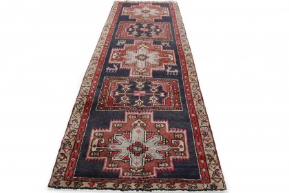 Klassischer Vintage-Teppich Azerbajan Läufer in 320x100