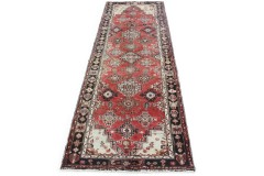 Traditional Vintage Rug Hamadan Runner in 290x100