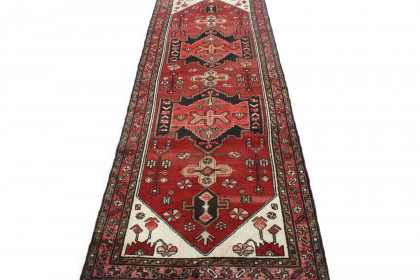 Klassischer Vintage-Teppich Azerbajan Läufer in 280x100 (3 / 3)