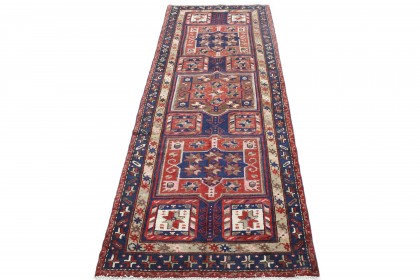 Klassischer Vintage-Teppich Hamadan Läufer in 280x100 (1 / 5)