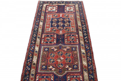 Klassischer Vintage-Teppich Hamadan Läufer in 280x100 (4 / 5)