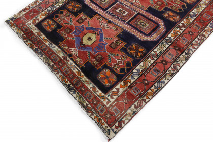 Traditional Vintage Rug Azerbajan in 290x150 (4 / 4)