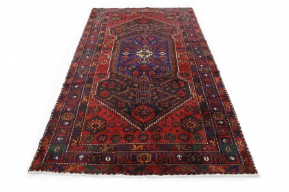 Traditional Vintage Rug Azerbajan in 300x160