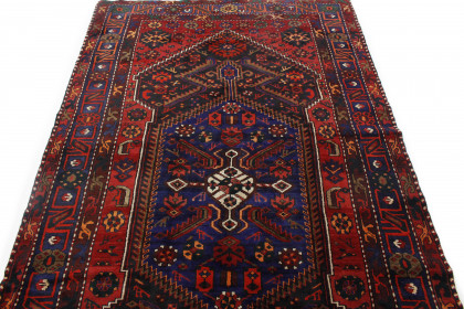 Traditional Vintage Rug Azerbajan in 300x160 (3 / 4)