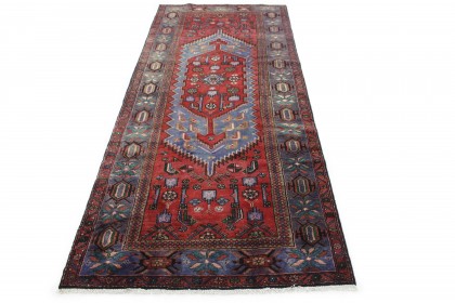 Traditional Vintage Rug Azerbajan Runner in 310x110 (1 / 4)