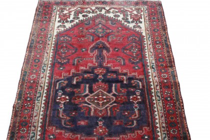 Traditional Vintage Rug Azerbajan in 210x120 (4 / 5)