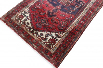 Traditional Vintage Rug Azerbajan in 210x120 (5 / 5)