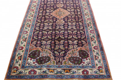 Traditional Vintage Rug Azerbajan in 220x130 (4 / 6)
